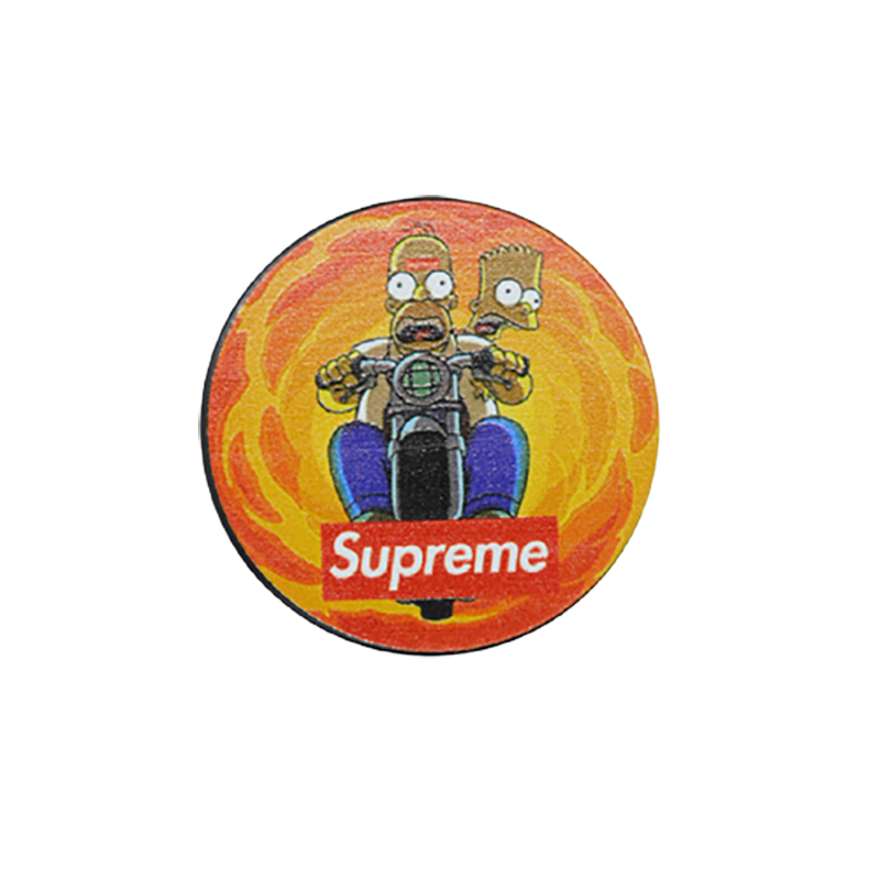 Bart And Homer Simpson Herb Grinder