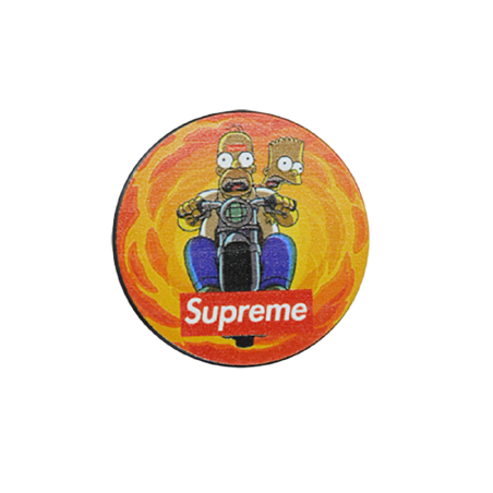 Bart And Homer Simpson Herb Grinder