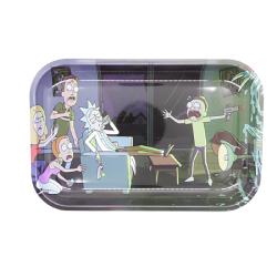 Rick And Morty Not Bothered Rolling Tray